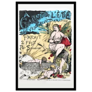 Adolphe Willette, French Vintage Advert (1881)