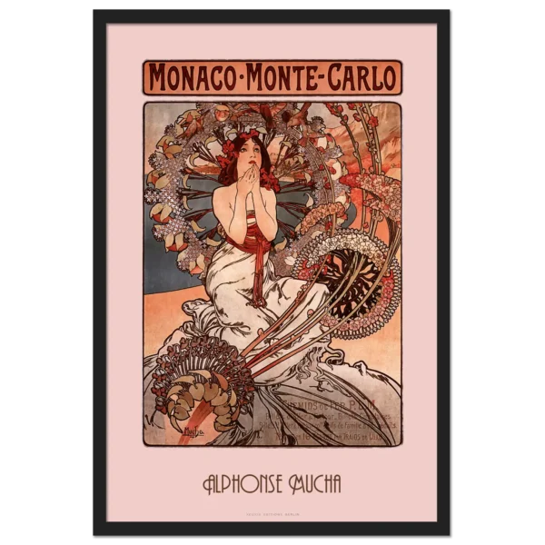 Xeuxis Edition: Aplphonse Mucha, Monaco Monte Carlo