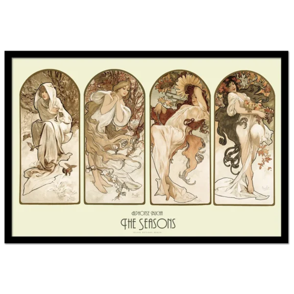 Xeuxis Editions: Alphonse Mucha, The Seasons