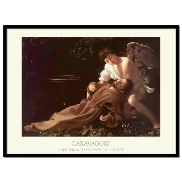 Xeuxus Editions: caravaggio, St. Francis of Assisi in ecstasy