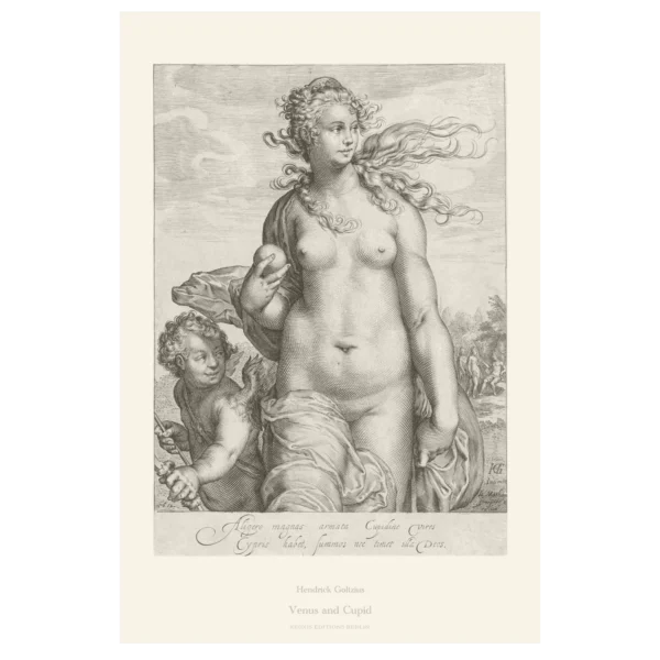 XC044 goltzius venus and cupid