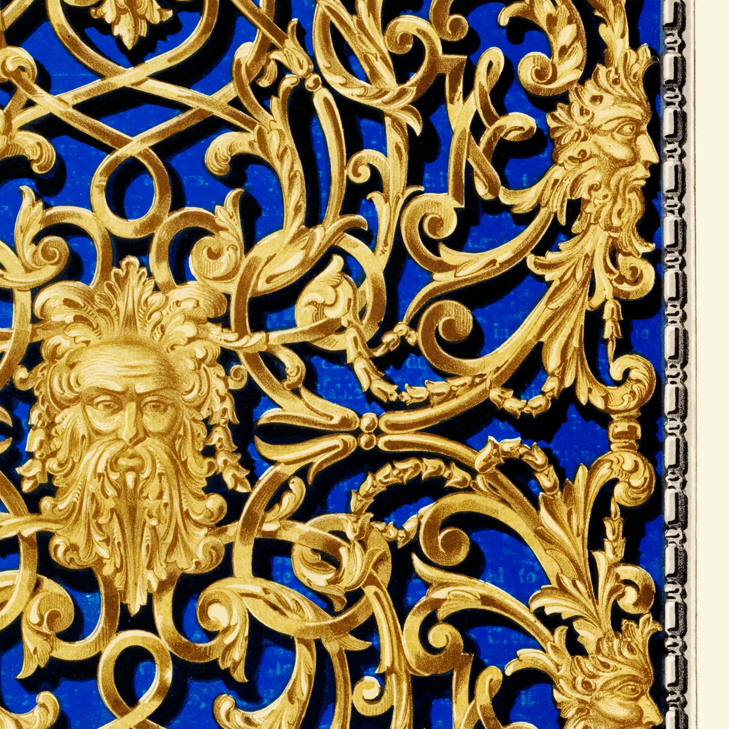 An open-work Panel Cast in Brass by Bailey & Co of London - Image 4