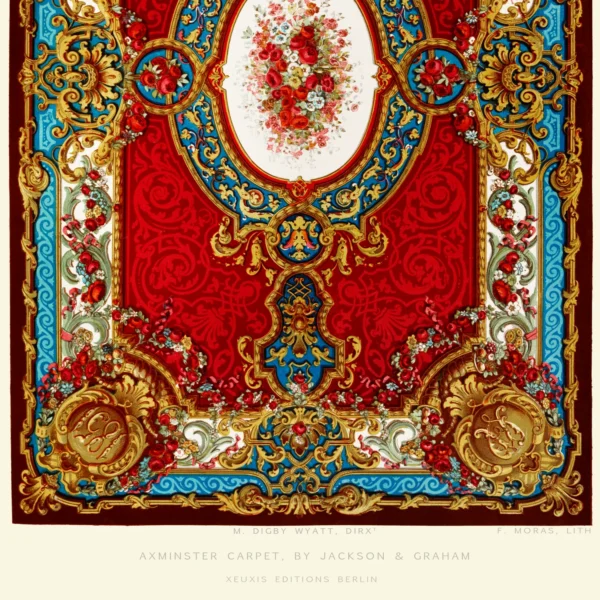 Sir Mathew Digby Wyatt: Axminster Carpet, by Jackson & Graham - Image 4