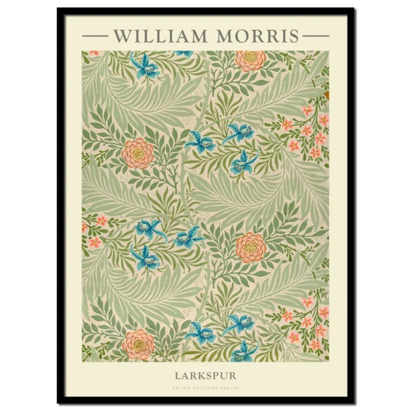 Xeuxis Edition: William Morris, Larkspur