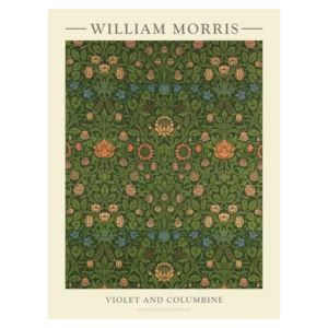 Xeuxis Edition: William Morris, Violet and Columbine