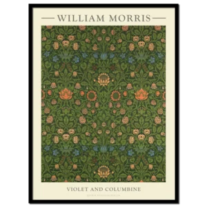 Xeuxis Edition: William Morris, Violet and Columbine