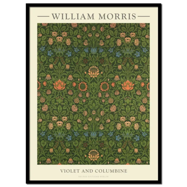 Xeuxis Edition: William Morris, Violet and Columbine