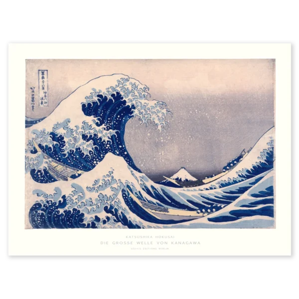 XC053DE Hokusai wave off kanagawa