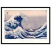 Xeuxis Edition: Art Print: Katsushika Hokusai, The Great Wave off Kanagawa with German Subtitle