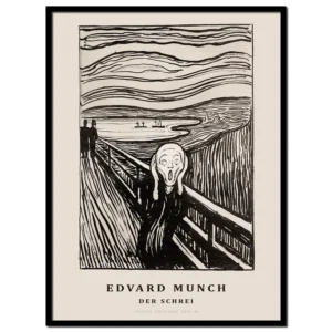 Xeuxis Edition: Munch, Der Schrei, Lithographie von 1895