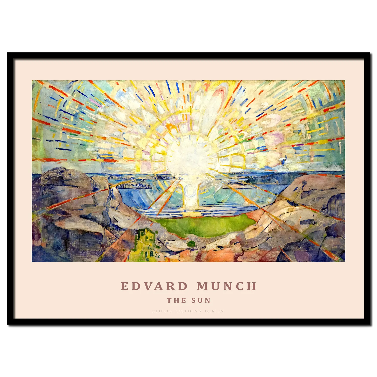 Xeuxis Edition, Edvard Munch, The Sun