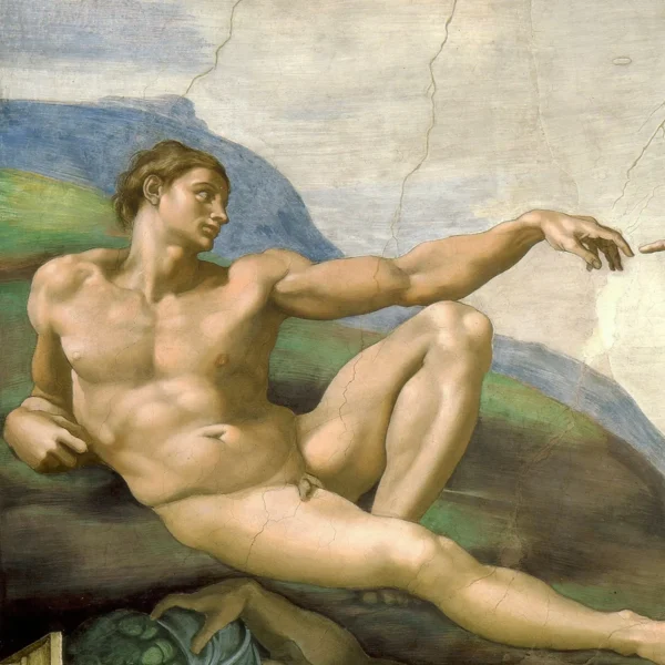 XC086y michelangelo creation of adam