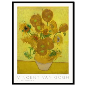 van Gogh, Vase mit 15 Sonnenblumen