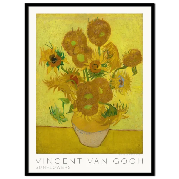 van Gogh, Vase mit 15 Sonnenblumen