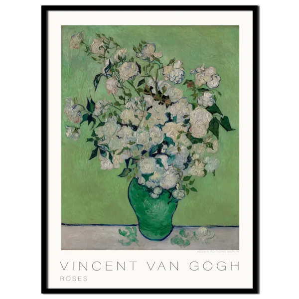 van Gogh, Vase mit Rosen