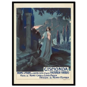 Poster for "Gismonda"