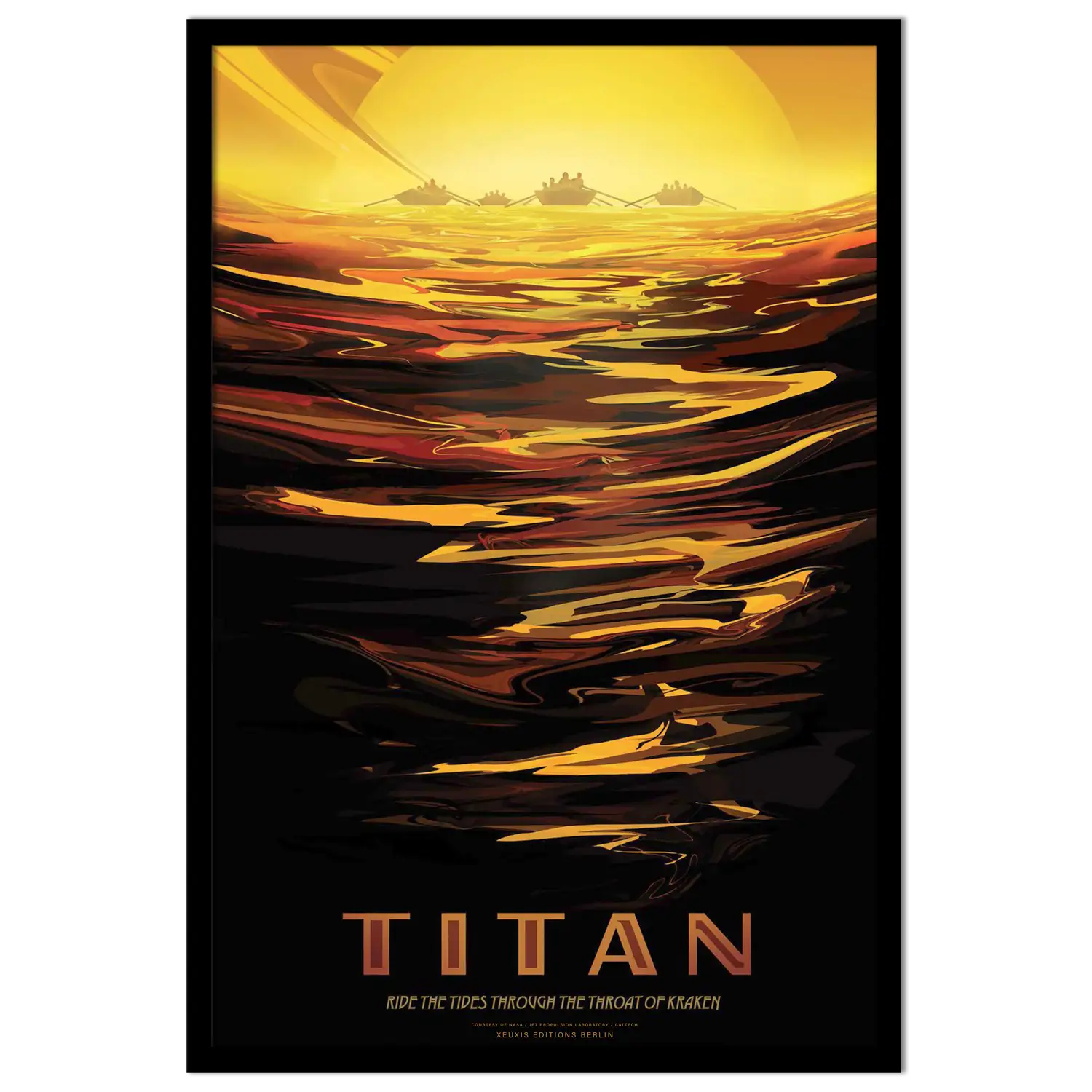 Science Fiction Plakat: "Titan"